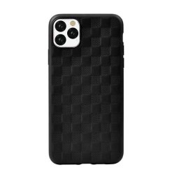 Husa Devia Woven2 Pattern Design Soft Case iPhone 11 Pro black