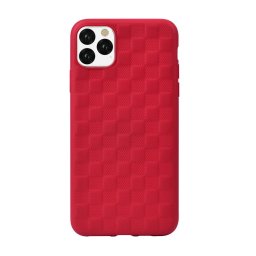 Husa Devia Woven2 Pattern Design Soft Case iPhone 11 Pro red