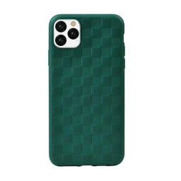 Husa Devia Woven2 Pattern Design Soft Case iPhone 11 Pro Max green