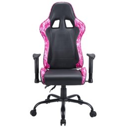 Scaun Gaming Pro Seat Pink Power, Negru-Roz