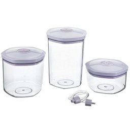 Gastroback 46110 Vacuum Canister 3pcs Round