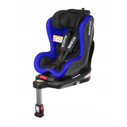 Scaun auto SK500I Negru/Albastru (SK500I-BL) Max 18Kg,Sistem de ancorare centura in 5 puncte,Reglare tetiera in 8 pozitii