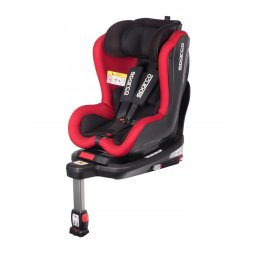 Scaun auto SK500I Negru/Rosu (SK500IRD) Max 18 Kg,Reglare tetiera in 8 pozitii,Sistem de ancorare centura in 5 puncte.
