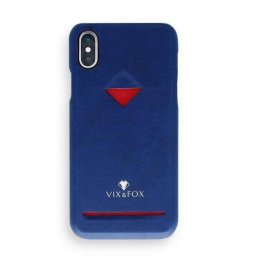 Husa VixFox Card Slot Back Shell for Iphone 7/8 plus navy blue