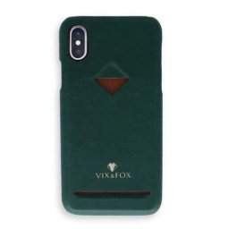 Husa VixFox Card Slot Back Shell for Samsung S9 forest green