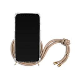 Husa Lookabe Necklace iPhone Xs Max gold nude loo010