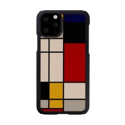 Husa MAN&WOOD SmartPhone case iPhone 11 Pro mondrian wood black