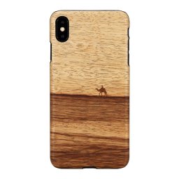 Husa MAN&WOOD SmartPhone case iPhone XS Max terra black