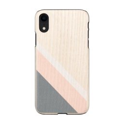 Husa MAN&WOOD SmartPhone case iPhone XR pink suit black