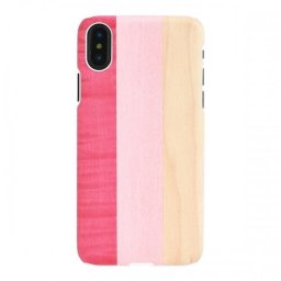 Husa MAN&WOOD SmartPhone case iPhone X/XS pink pie white