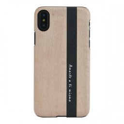 Husa MAN&WOOD SmartPhone case iPhone X/XS diario black