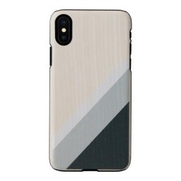 Husa MAN&WOOD SmartPhone case iPhone X/XS gray suit black