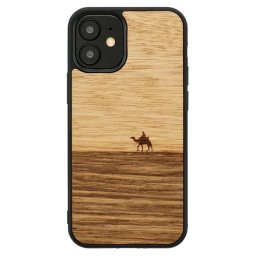 Husa MAN&WOOD case for iPhone 12 mini terra black