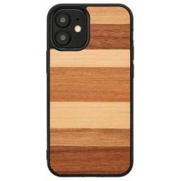 Husa MAN&WOOD case for iPhone 12 mini sabbia black