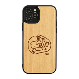 Husa MAN&WOOD case for iPhone 12/12 Pro child with fish