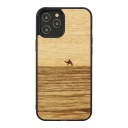 Husa MAN&WOOD case for iPhone 12 Pro Max terra black