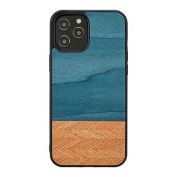 Husa MAN&WOOD case for iPhone 12 Pro Max denim black
