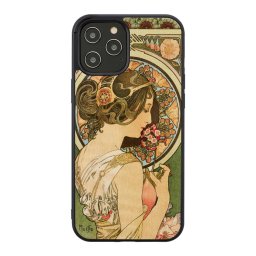 Husa MAN&WOOD case for iPhone 12 Pro Max primrose black