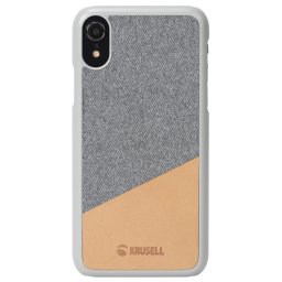 Husa Krusell Tanum Cover Apple iPhone XR nude