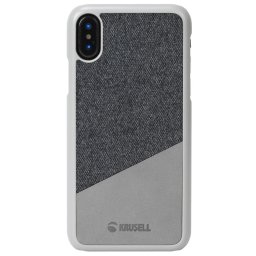 Husa Krusell Tanum Cover Apple iPhone XS Max grey