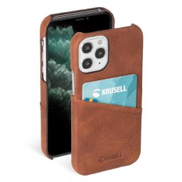 Husa Krusell Sunne CardCover Apple iPhone 12 Pro Max vintage cognac (62176)
