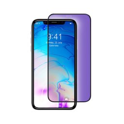 Van Anti-blue Ray Full Screen Tempered Glass iPhone 11 Pro Max black
