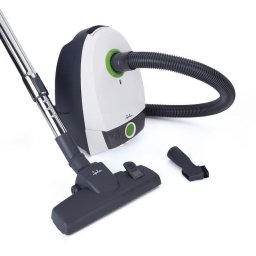 Aspirator Jata AP915,Alb/Negru, 800 W, Filtru lavabil: anti-acarieni, germeni, polen