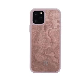 Husa Woodcessories Stone Edition Bumper Case iPhone 11 Pro Canyon Red sto060