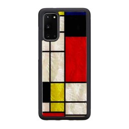 Husa iKins case for Samsung Galaxy S20 mondrian black