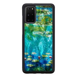 Husa iKins case for Samsung Galaxy S20+ water lilies black