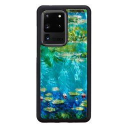 Husa iKins case for Samsung Galaxy S20 Ultra water lilies black