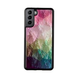 Husa iKins case for Samsung Galaxy S21+ water flower black