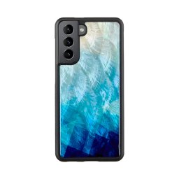 Husa iKins case for Samsung Galaxy S21 blue lake black