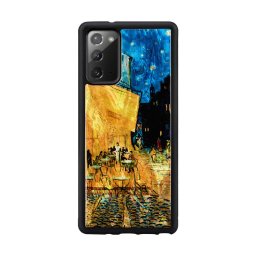 Husa iKins case for Samsung Galaxy Note 20 cafe terrace black