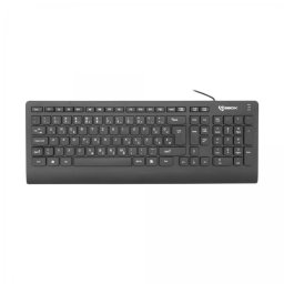 Tastatura K-20 USB cablu 1.5m Negru