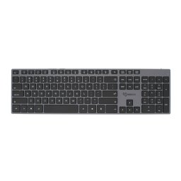 Tastatura WK-131 US Wireless Metal 1m Negru
