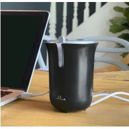 Aparate aromaterapie si wellness Ellia ARM-285BLK-WW Portable Ultrasonic Aromal Diffuser