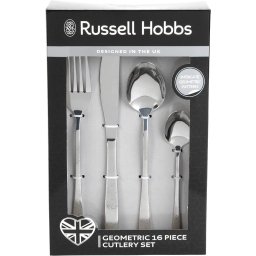 Vesela pentru masa si tacamuri Russell Hobbs RH01519EU7 Geometric cutlery set 16pcs