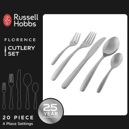 Vesela pentru masa si tacamuri Russell Hobbs RH02264EU7 Florence cutlery set 20pcs