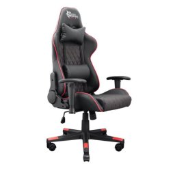 Scaun Gaming RACER-TWO, PU, Negru/Rosu