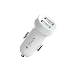 Smart series suit for Lightning 2x USB 5V / 3.1A 15.5W Alb