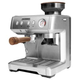 Espressor Espressor Manual 42625, 1300W, 15 Bar, 1.5L, Design Profesional, Duza Abur, Argintiu