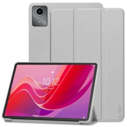 Husa Husă Tech-Protect SmartCase pentru Lenovo Tab M11, funcție stand, gri