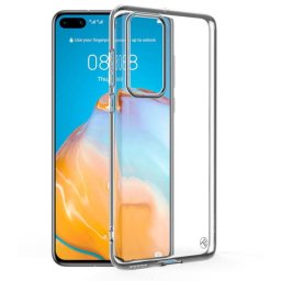Husa Tellur Cover Basic Silicone for Huawei P40 transparent