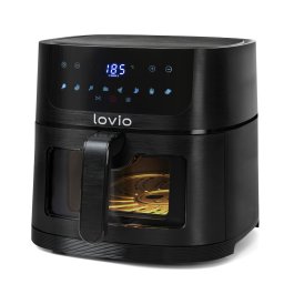 Friteuza Friteuza LVAF002BK, 1500W, 7 programe presetate, 6L, Negru