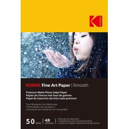 Hartie foto Kodak Fine Art Paper 230g Matte Coated Smooth 4/6x50