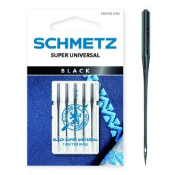 Set 5 ace de brodat, anti-glue, finete 70, Schmetz 130/705 H-SU VBS