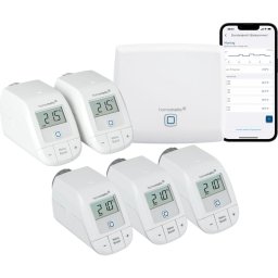 Homematic IP Smart Home Starter Set Heating (white, Homematic IP Access Point (HmIP-HAP), 3x Homematic IP radiator thermostat - basic (HmIP-eTRV-B))