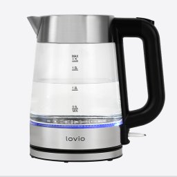 Fierbator LVGEK001, 2200 W, 1.7 l, Argintiu
