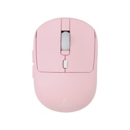 Mouse WM-710 – wireless, optic 1600 DPI, 6 butoane + scroll, roz